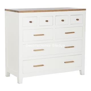 COMODA MANGO ACACIA  BLANCO - Imagen 1