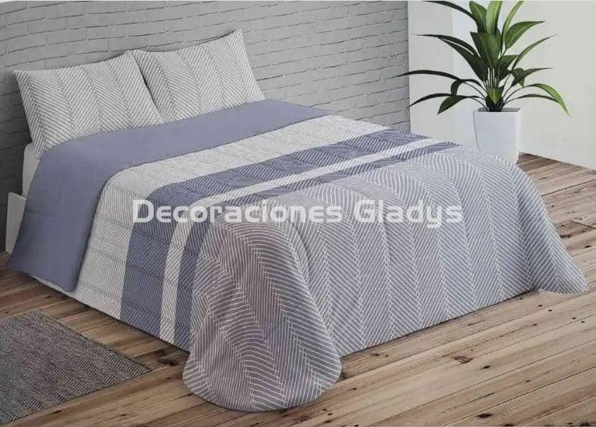 CONFORTER SHERPA FRACTAL AZUL - Imagen 1