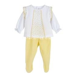 CONJUNTO POLAINA FRISA 11105 AMARILLO CALAMARO - Imagen 1