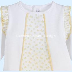 CONJUNTO POLAINA FRISA 11105 AMARILLO CALAMARO - Imagen 2