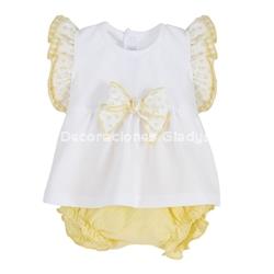 CONJUNTO POLOLO FRISA 11107 AMARILLO CALAMARO - Imagen 1
