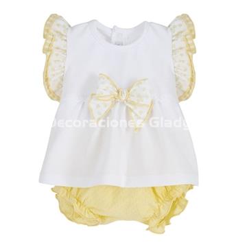 CONJUNTO POLOLO FRISA 11107 AMARILLO CALAMARO - Imagen 1