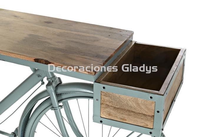 CONSOLA HIERRO MANGO  BICICLETA - Imagen 2