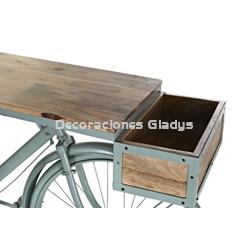 CONSOLA HIERRO MANGO  BICICLETA - Imagen 2