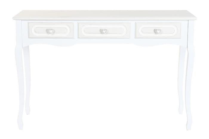 CONSOLA MDF MADERA  BLANCO - Imagen 1