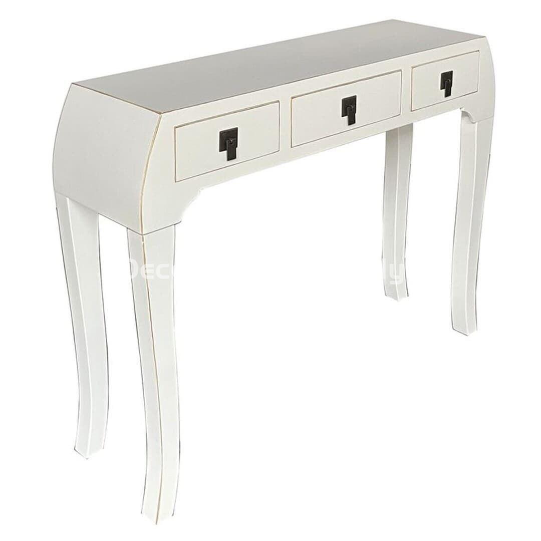 CONSOLA ORIENTAL BLANCO BAIYUN - Imagen 1