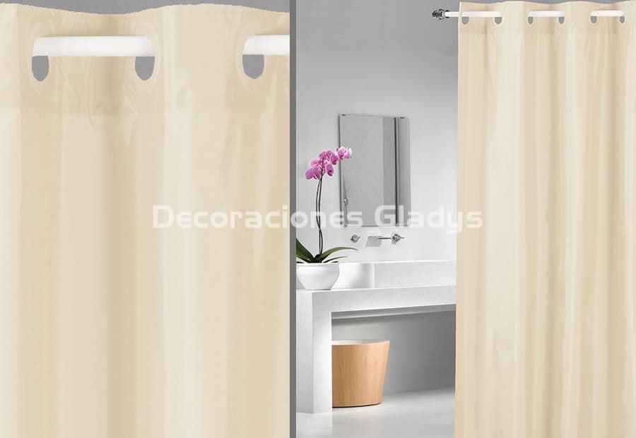 CORTINA DUCHA LISA BLANCA 1040 - Cortina ducha