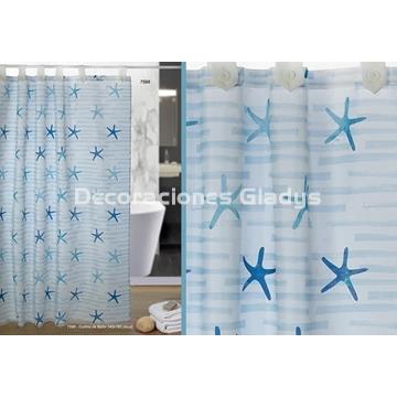 CORTINA BAÑO ESTRELLA MAR 7598 - Imagen 1