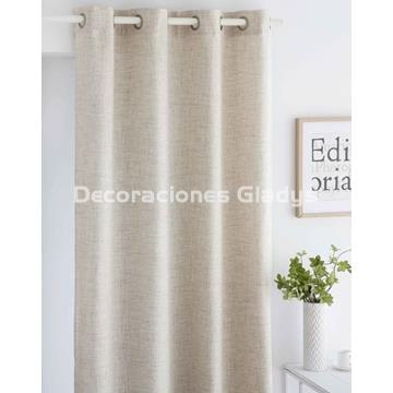 CORTINA CONFECCIONADA  ALAIA BEIGE - Imagen 1