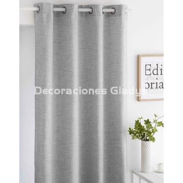 CORTINA CONFECCIONADA  ALAIA GRIS - Imagen 1
