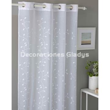 CORTINA CONFECCIONADA  CAILA BLANCO - Imagen 1