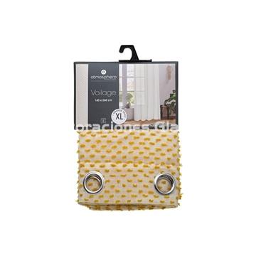 CORTINA CONFECCIONADA LUCIA OCRE - Imagen 2