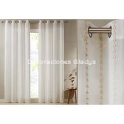 CORTINA CONFECCIONADA RAYA CHENIL - Imagen 1