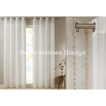 CORTINA CONFECCIONADA RAYA CHENIL - Imagen 1