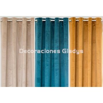 CORTINA CONFECCIONADA TERCIOPELO 194325 - Imagen 1