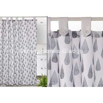 CORTINA DUCHA GOTAS - Imagen 1