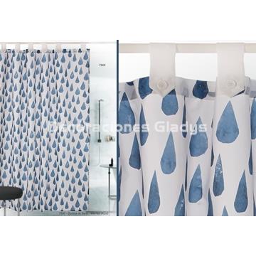 CORTINA DUCHA GOTAS - Imagen 2