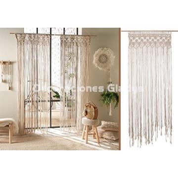 CORTINA HILO MACRAME INDIAN - Imagen 1