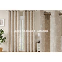 CORTINA JACQUARD FLOWERS - Imagen 2