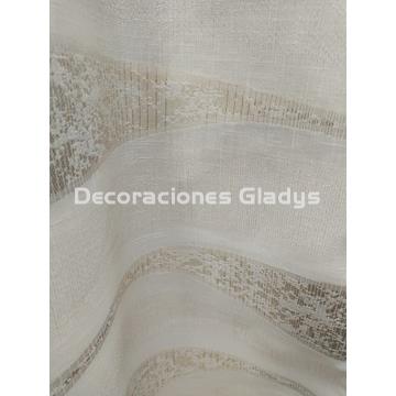 CORTINA VISILLO MARSELLA BEIG - Imagen 2