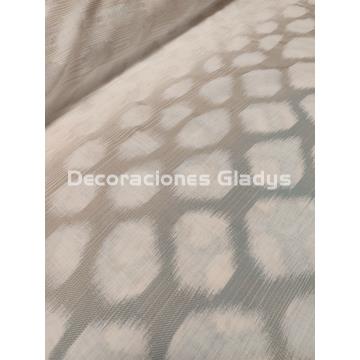 CORTINA VISILLO RAYAS GRIS - Imagen 1