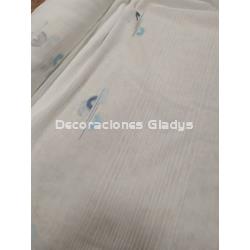 CORTINA VISILLO RECIFE AZUL - Imagen 1