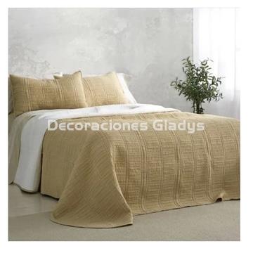 COVERLET 166 MOSTAZA - Imagen 1