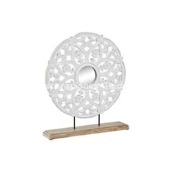 DECORACION MANGO ESPEJO DECAPE BLANCO - Imagen 1