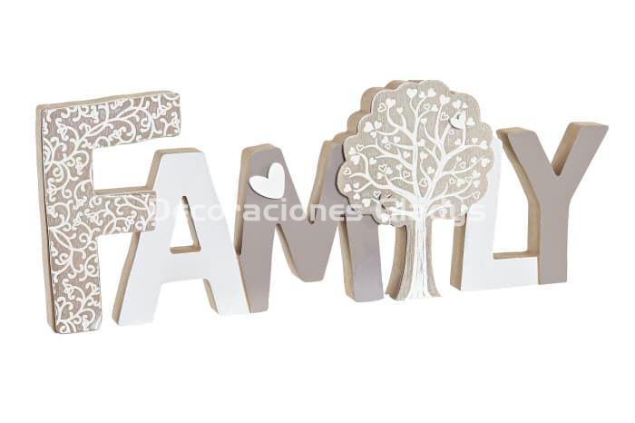 DECORACION MDF NATURAL - Imagen 1