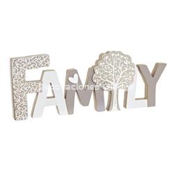 DECORACION MDF NATURAL - Imagen 1