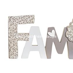 DECORACION MDF NATURAL - Imagen 2