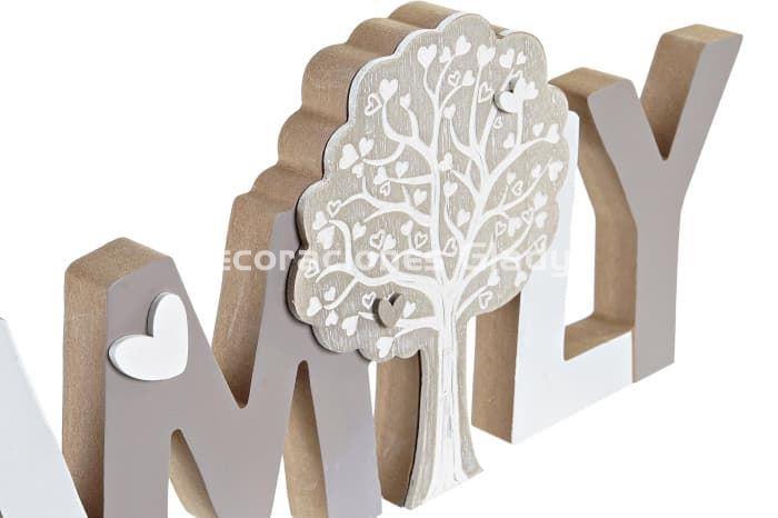 DECORACION MDF NATURAL - Imagen 3