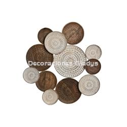 DECORACION PARED MANGO  MANDALAS DESGASTADO - Imagen 1