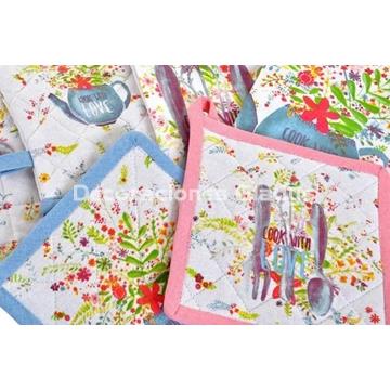 DELANTAL SET 3 ALGODON  COOK WITH LOVE - Imagen 2