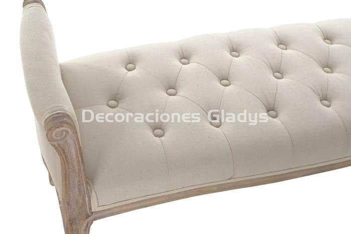 DESCALZADORA LINO RUBBERWOOD  BEIGE - Imagen 2