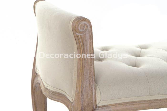 DESCALZADORA LINO RUBBERWOOD  BEIGE - Imagen 3