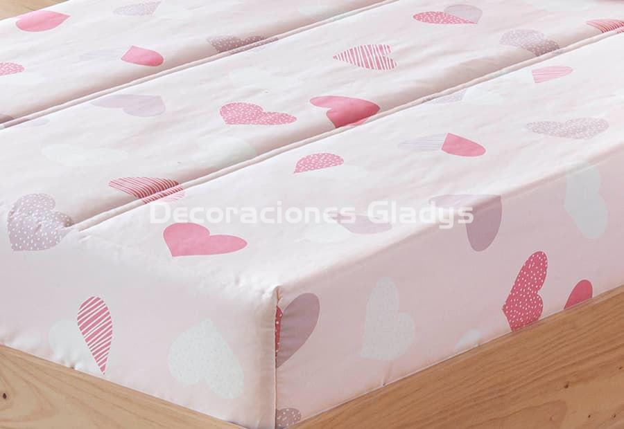 EDREDON AJUSTABLE CORAZONES - Imagen 2