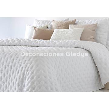 EDREDON ANISA BLANCO - Imagen 1