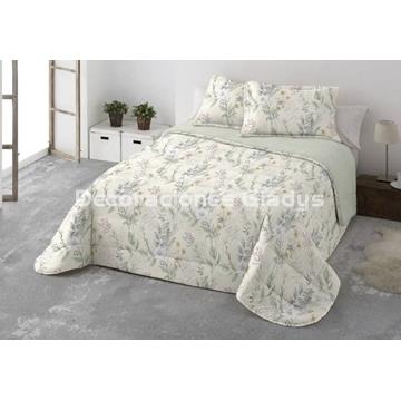 EDREDÓN BOUTI TELA/SHERPA MALALI AMARILLO - Imagen 1