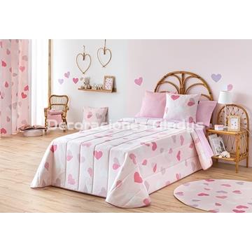 EDREDON CONFORT CORAZONES - Imagen 1