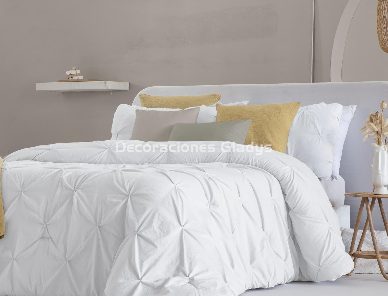 EDREDON CONFORTER MIRANDA BLANCO - Imagen 1