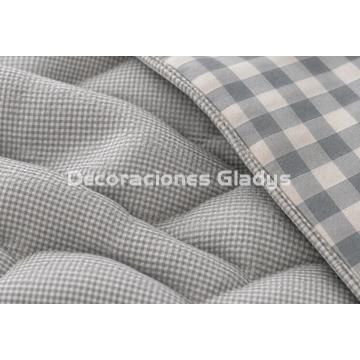 EDREDON DUVET LARISSA GRIS - Imagen 2