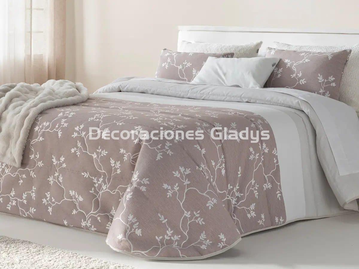 EDREDON EDREDON JACQUARD TOPI NUDE - Imagen 1