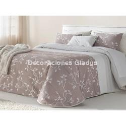 EDREDON EDREDON JACQUARD TOPI NUDE - Imagen 1