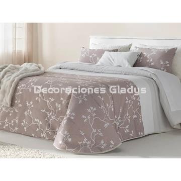 EDREDON EDREDON JACQUARD TOPI NUDE - Imagen 1