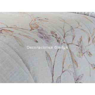 EDREDÓN ESTAMPADO ALMOND - Imagen 2