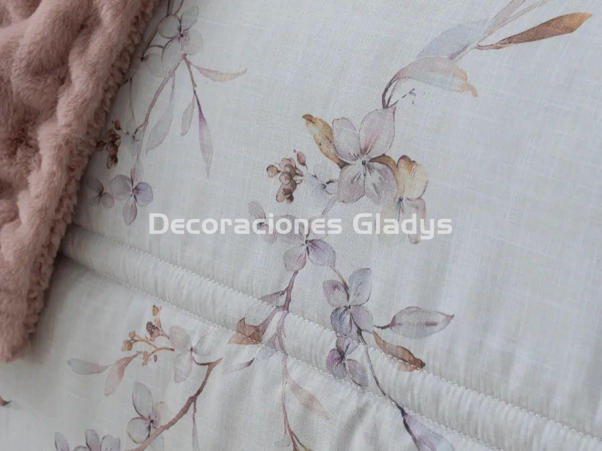 EDREDÓN ESTAMPADO ALMOND - Imagen 3