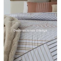 EDREDÓN ESTAMPADO SINFONIA TEJA - Imagen 2