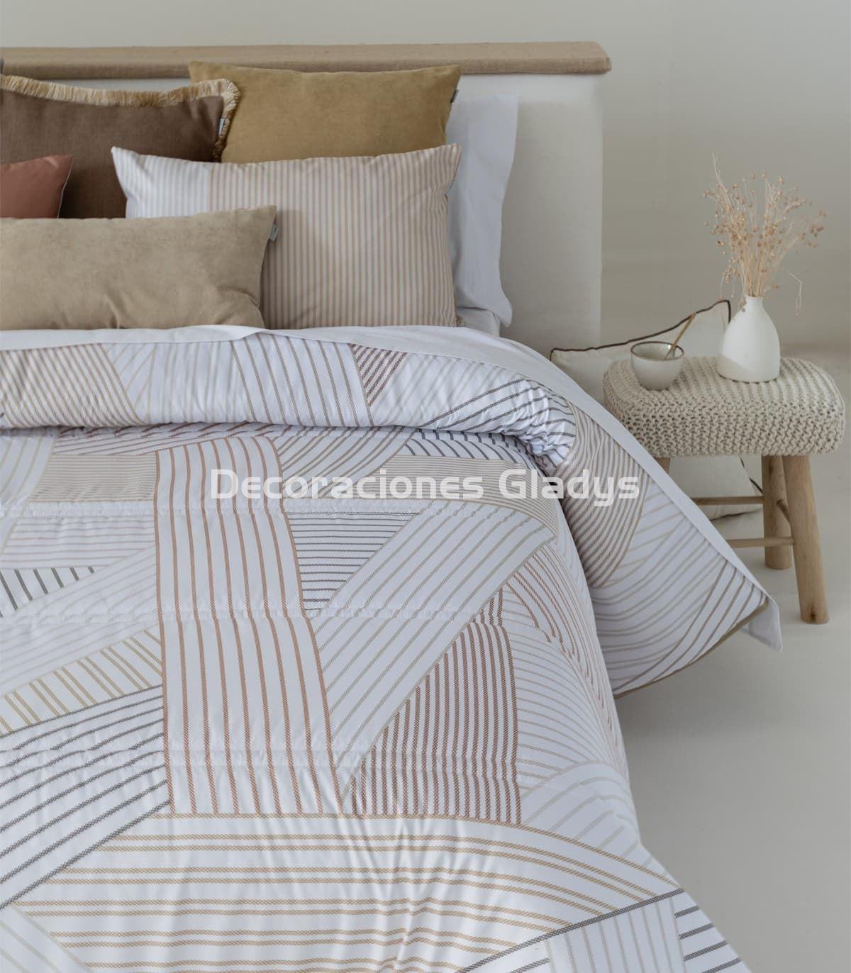 EDREDÓN ESTAMPADO SINFONIA TEJA - Imagen 3