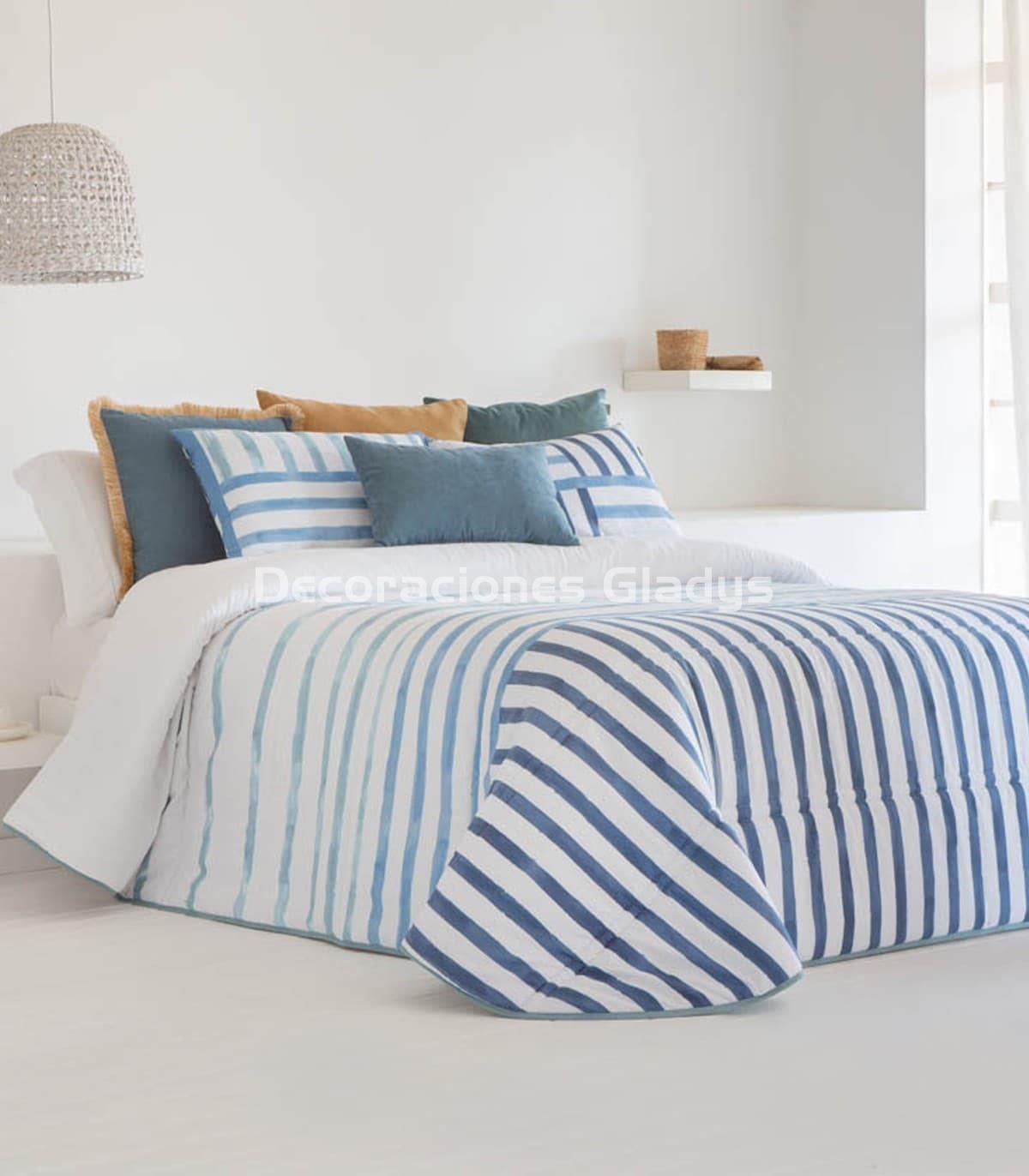 EDREDÓN HORNOS AZUL - Imagen 1